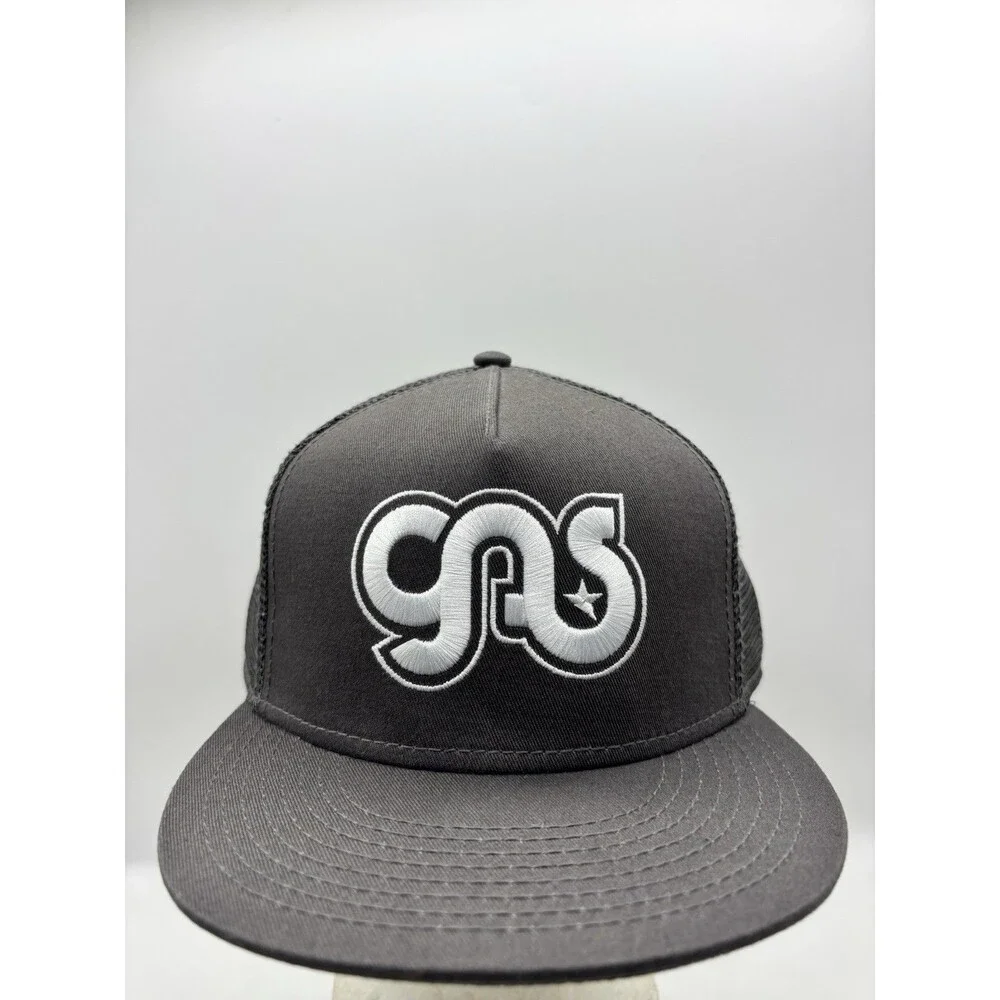 Galpin Auto Sports GAS Trucker Hat Snapback Cap Black Mesh Pimp My Ride